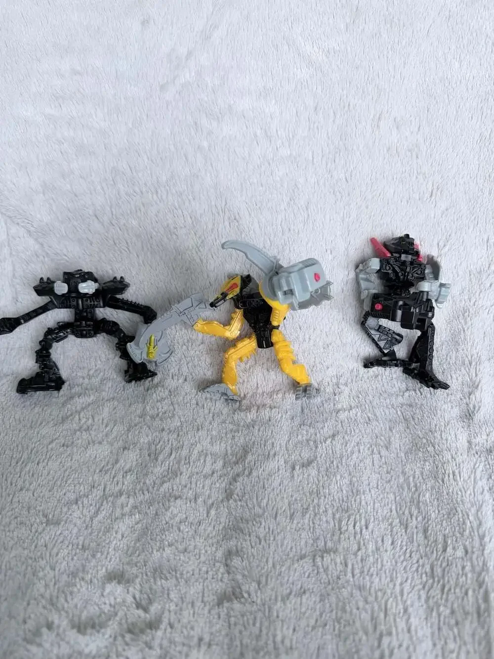 Lot of 3 LEGO Bionicle McDonald's Happy Meal Promotional Figures (2007-2008)